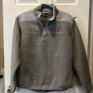 Vineyard Vines Gray Fleece Pullover